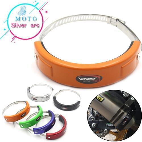 For KTM EXC-F/EXC/SX-F 450/350/530/525/500 Motorcycle Accessories Silencer/Round Oval Exhaust Protector Can Cover