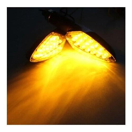 Motorcycle Accessories led Turn Signal Light Indicator Amber Lamp Flasher for HONDA FA AR SP CBR600RR YAMAHA R6S USA BT1100