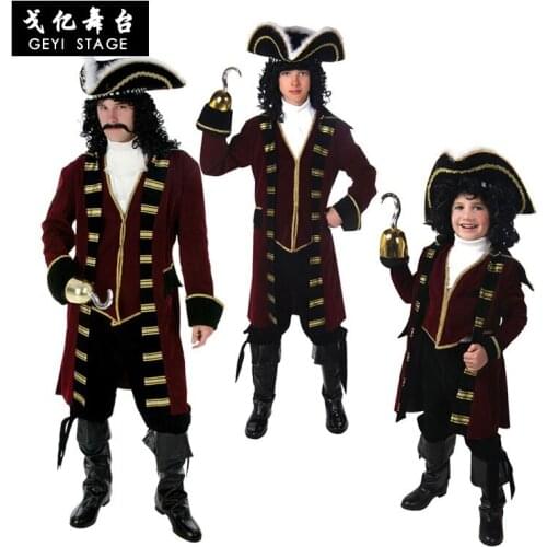 Halloween Captain pirates caribbean pirates hat halloween costume adult cosplay pirate female