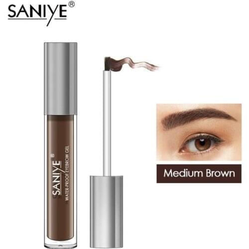 Eyebrow Cream Double-headed Eye Brow Brush Long-lasting Styling Waterproof Portable Eye Makeup Cosmetics QBMY