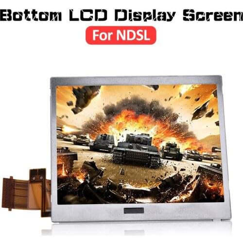 New And High Quality Replacement Bottom Lower LCD Display Screen For Nintendo For NDSL