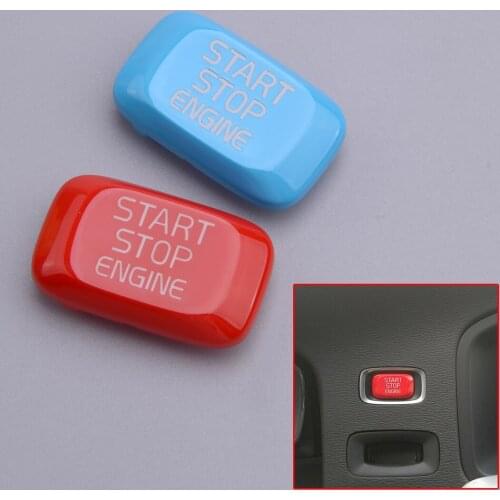 PC Car Auto Engine Start Stop Button Cover Cap fit for Volvo V40 V60 V70 S60 XC70 S80 XC60