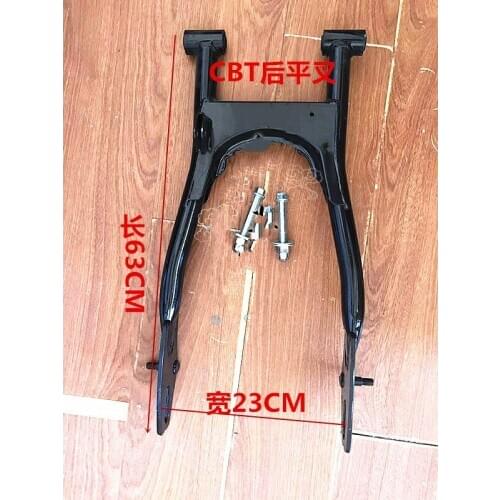 Retro Motorcycle Refitted Flat Fork after CBT Refit Flat Fork after Shock Absorption on Both Sides