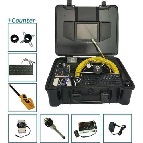 Underground Pipe Camera Inspection Video Sewer Camera plumbing equipment sonde 23mm drain video camera With pipe Locator