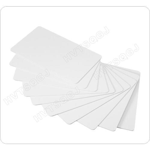 10pcs/lot) FM1108(Compatible S50) Waterproof PVC Smart White Card RFID Tags 13.56 MHz For Access Control