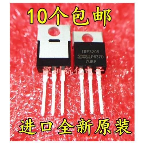 100% New original IRF3205 IRF1010E IRF3205PBFMOS