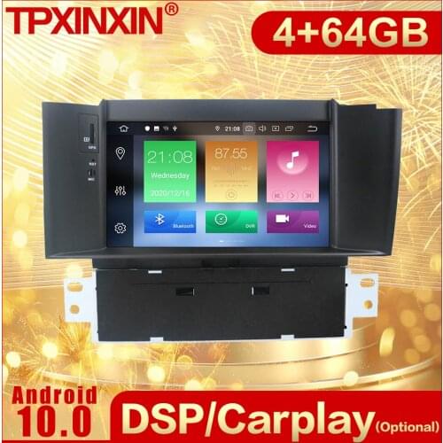 2 Din Carplay Android Radio Receiver Multimedia Stereo For Citroen C4 C4L DS4 2011 2012 2013 2014 2015 Recorder Video Head Unit