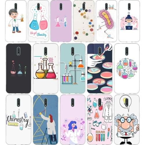 298FG Biology and Chemistry gift Soft Silicone Tpu Cover phone Case for Nokia 2.1 2.3 3 3.1 4.2 5 5.1 Plus 7.2 6 8