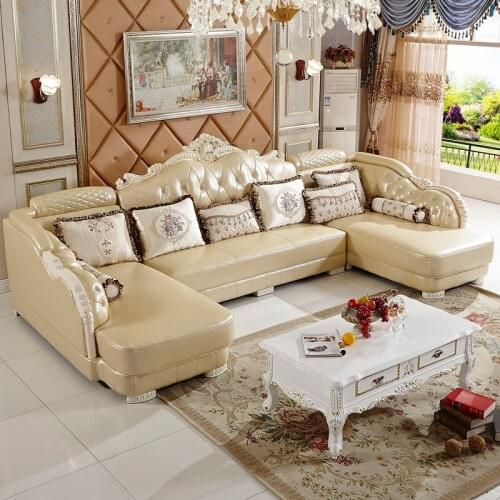 3 seat+2 pcs lounge)european couch for small living room #CE-962
