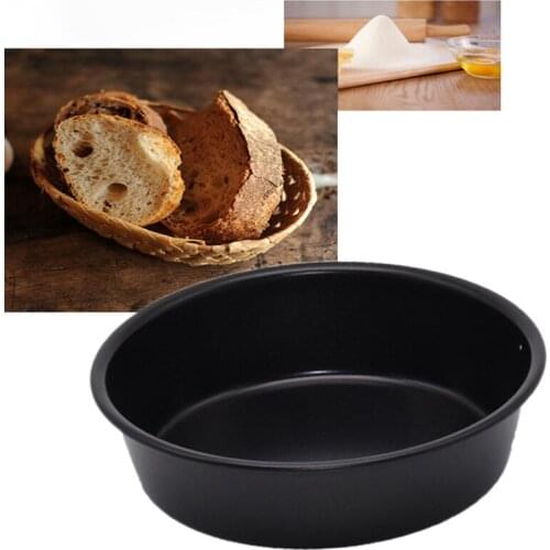 5inch Pizza Pan Plate Dish Tray Mold Non-stick Carbon Steel Bakeware Mould High Quality Cooking Baking Kitchen Tool