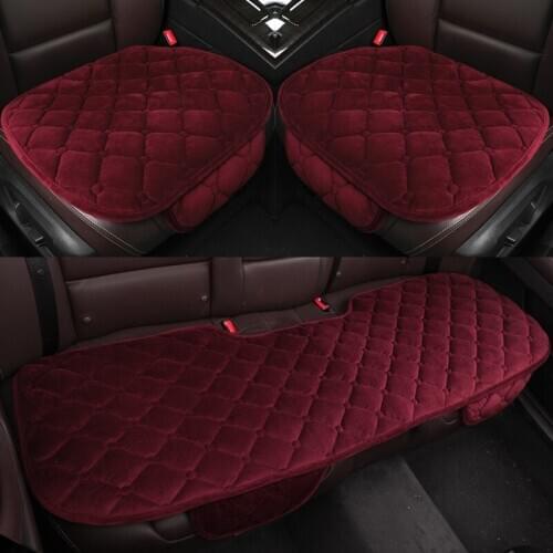 AUTOYOUTH Car Seat Cover Four Seasons Front Rear Flax Cushion Breathable Protector Mat Pad Auto accessories Universal Size 3PCS