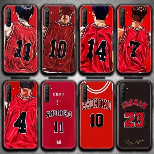 HOTCASHOP Slam dunk Sakuragi Jordan Phone Case For OPPO Realme 6 Pro Realme C3 5 Pro C2 RENO2-Z A11X XT
