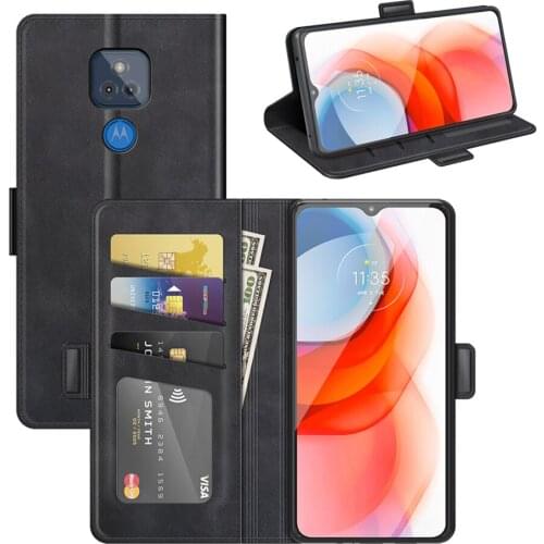 Case For MOTO G Play 2021 Leather Wallet Flip Cover Vintage Magnet Phone Case For MOTO G Play 2021 Coque