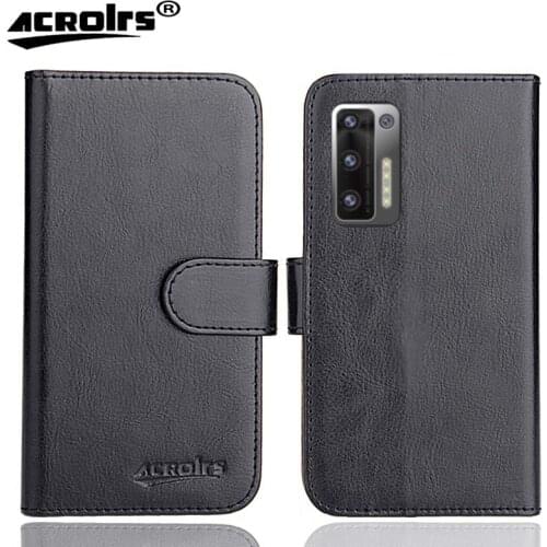 Doogee S97 Pro Case 6.39" 6 Colors Flip Fashion Soft Leather Crazy Horse Exclusive Phone Cover Cases Wallet