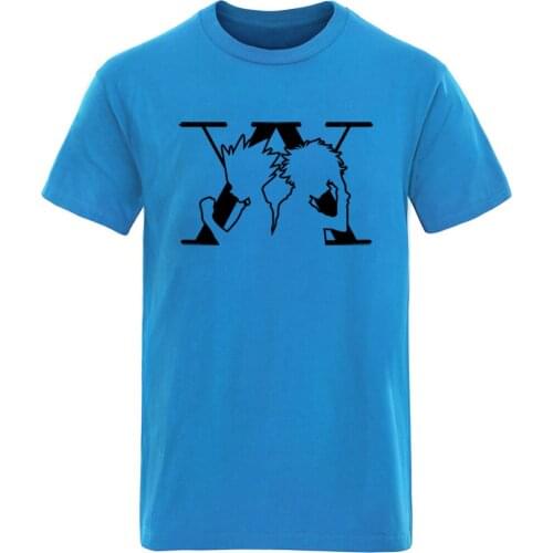 Short Sleeve Round Neck HUNTERXHUNTER PrintT shirt Mans Streetwear Fashion Tops Tees Male S-3XL Leisure Tees 2020 Ropa De Hombre