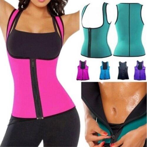Hot Sale Cool Women Shaper Solid Color Body Shape Wear Waist Training Trainer Under bust Corset Sexy Cincher Zipper Shapers