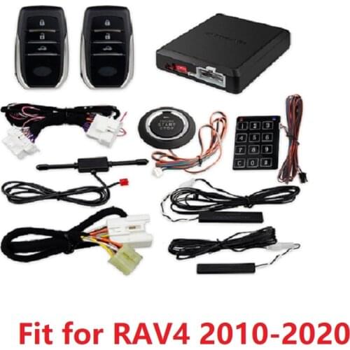EASYGUARD CAN BUS plug and play fit for toyota RAV4 2010 to 2018 PKE kit push button start remote start passive keyless entry