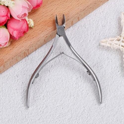 Professional Stainless Steel Nail Clipper Cutter Cuticle Scissor Plier Manicure Tool Fingernail Toenail Cuticle Nipper Trimming