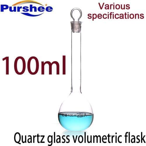 Quartz glass volumetric flask(100ml)