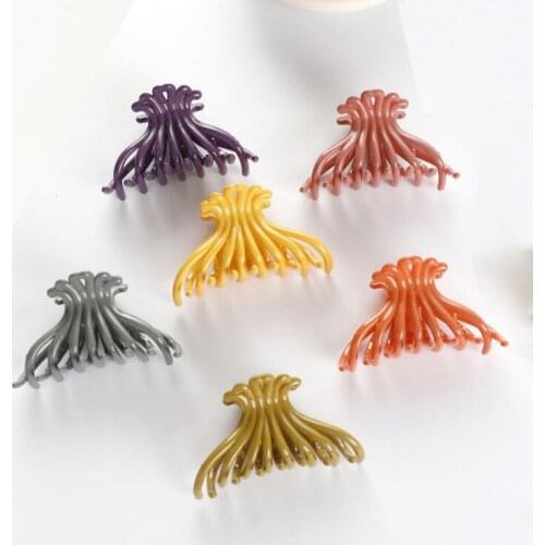 Hot Sale Women small Hair Claws Hair Crab Clamps Simple Fashion Female Hair Clips Claws Make up Hairdress Hair Styling Tool