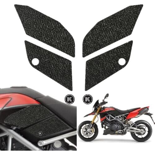 Motorcycle Fuel Tank Left Right Traction Side Sticker Pad Knee Grip Protective Decal For APRILIA DORSODURO 750 900 1200 ABS