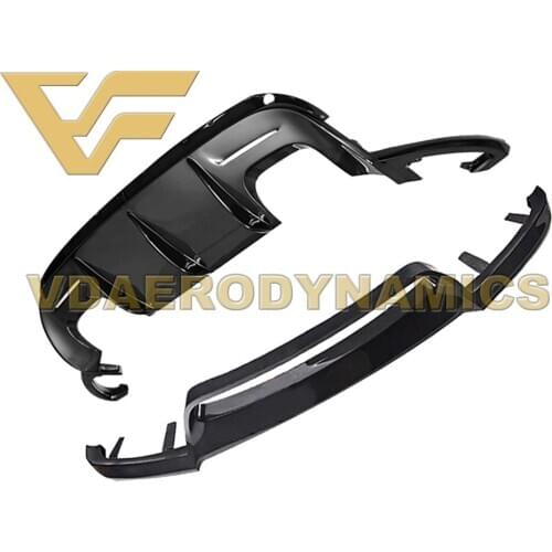 Suitable For 08-14 BMW E71 X6M VAD-V Carbon Fiber Front Lip Rear Lip Diffuser Bumper Body Kit