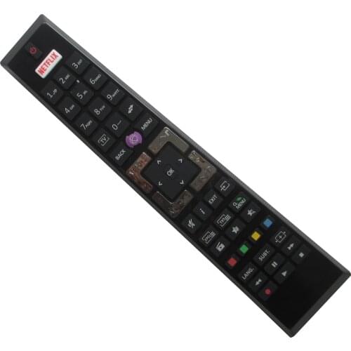 Remote Control For Digiquest RC-A4995 DGE32NETFLIX/EDGE DVBT2/S2 DH65UHD17B & TELEFUNCTIONS RC-A4995 H65N03CW162 LCD HDTV TV