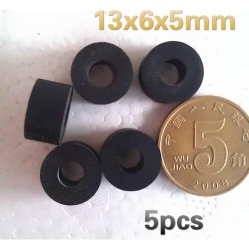 13mmx6x5 ring loop belt pulley rubber audio pinch roller for for SHARP 700/777/800 cassette deck tape recorder Stereo player