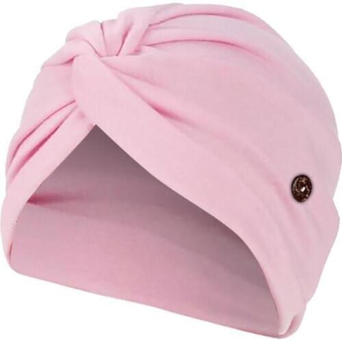 Cap Button Design Breathable Cotton Cross Twist Cap for Daily Wearing