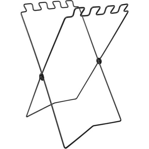 Folding Trash Bag Holder Stand Portable Foldable Outdoor Camping Picnic Garbage Rack Hanging Plastic Bag Holder