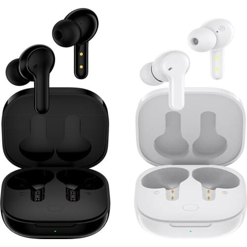 QCY T13 Bluetooth V5.1 Headphone Wireless TWS Earphone Touch Control Earbuds 4 MIC ENC HD Call Headset QCY APP Quick Charger AAC