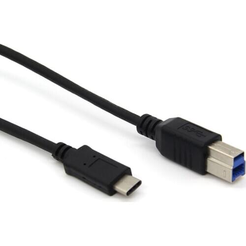 USB 3.1 Type C to 3.0 B BM Cable Interface Data Transmission Connector for Phone Macbook Laptop Printer Hard Disk Scanner