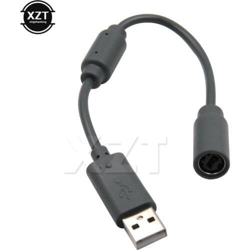 USB Breakaway Extension Cable to PC Converter Cord for Microsoft Xbox 360 One Wired Controller Adapter Gamepad Game Accessories