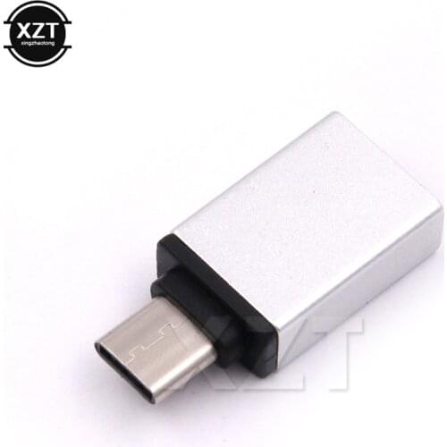 1pc Mini Fast Charging Data Connecter Transmission With U-Disk Transfer Type-C To USB 3.0 Charger OTG Type-C USB Adapter