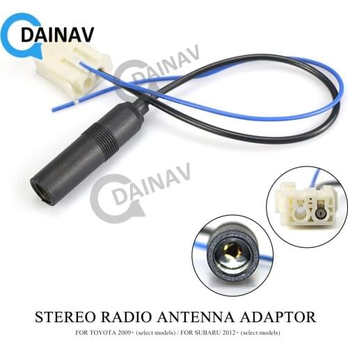 13-111 Car Stereo Radio Antenna Adaptor for TOYOTA 2009+ (select models) for SUBARU 2012+ (select models)