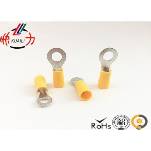 500 PCS COPPER Insulated Ring Terminal RV 5.5-6 Insulated Ring Terminal Connector