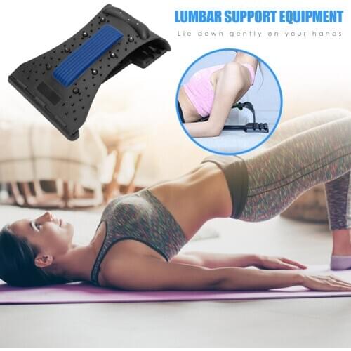 JOYLIVE Acupuncture Back Massager Stretcher Spine Pain Relief Chiropractics Fitness Neck Spine Pain Relief Corrector