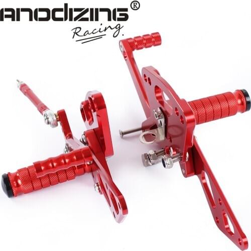 Full CNC Aluminum Motorcycle Adjustable Rearsets Rear Sets Foot Pegs For KAWASAKI Z1000 ABS 2011 2012 2013 2014 2015 2016