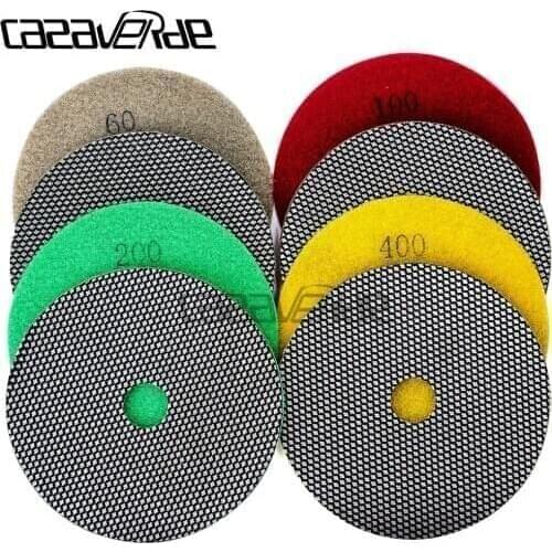 DC-LEPP04 D125mm diamond Electroplated polishing Pad Fast Removal Tile Glass Concrete Stone Sanding Disk Metal