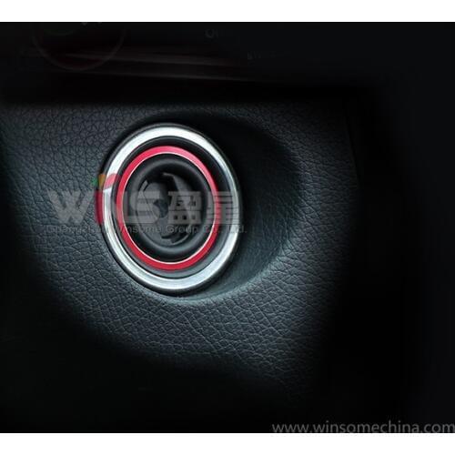 For Mercedes Benz Engine Start Car Lgnition Switch Decorative Trim Cover Interior Mouldings Car Styling Accessories