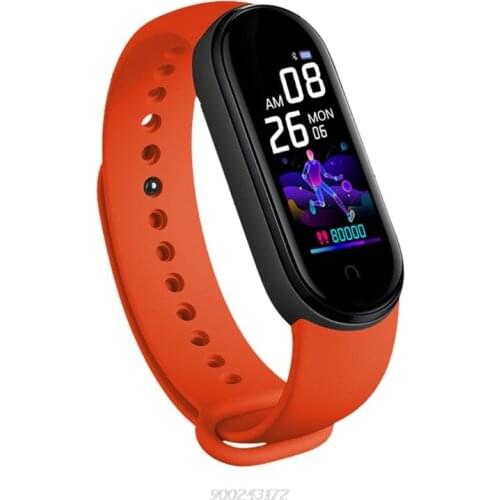 M5 Sport Fitness Tracker Smartband Smart Bracelet Blood Pressure Heart Rate Monitor Band Wristband S02 20 Dropship