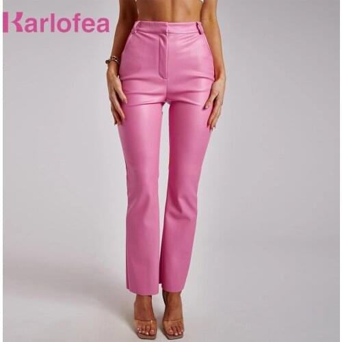 Женские брюки с высокой талией Karlofea China At AliExpress