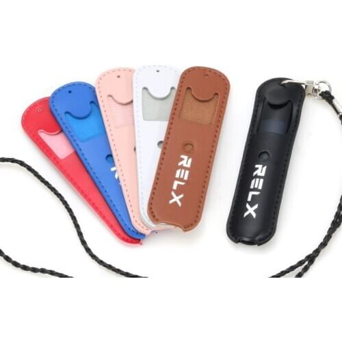 Lovekeke silicone charger glitter sticker skin lanyard soft tpu leather case for relx 1 relx 4 infinity