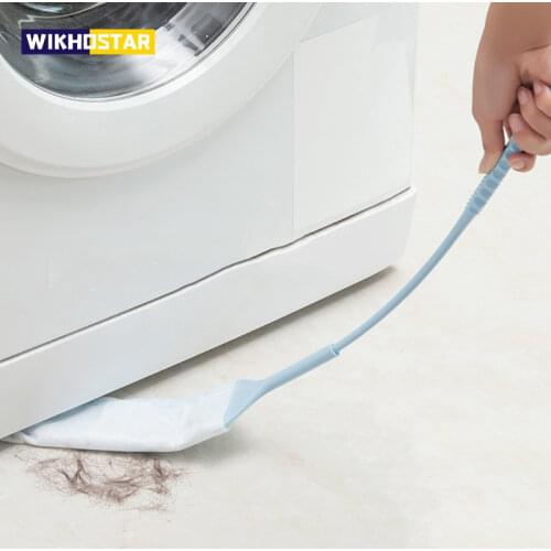 WIKHOSTAR Detachable Cleaning Duster Gap Cleaning Brush Non-woven Dust Cleaner for Sofa Bed Bottom Household Cleaning Tools