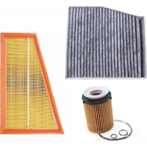 Air Filter Cabin Filter Oil Filter 3Pcs For Mercedes Benz B-Class W246,W242 2011-2019 B160 B180 B200 B220 B250 Model Filter Set