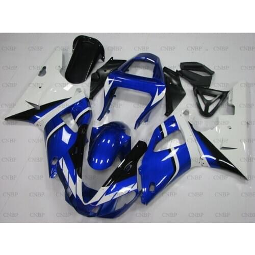 YZF1000 R1 2000 - 2001 Bodywork YZF R1 2001 Body Kits YZF R1 2000 Blue White Full Body Kits