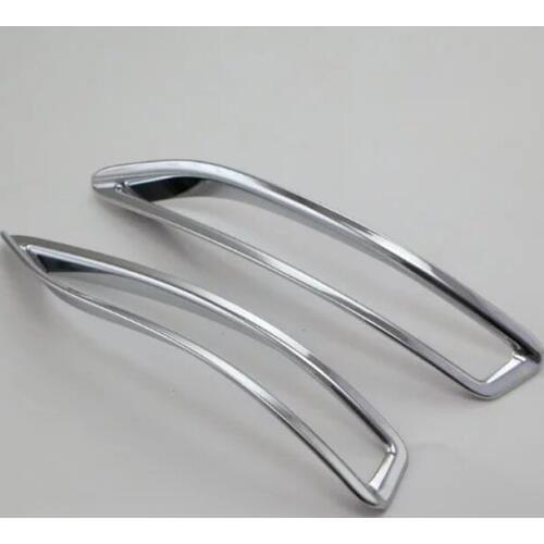 ABS Chrome Rear Foglight Cover For BMW X1 2016 Exterior Car Decoration Accessories