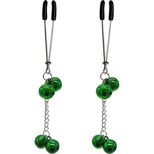 Nipple Clamps Metal Chain Papilla Erotic Sex Toys for Couple Stimulator Stainless Adult Games Steel