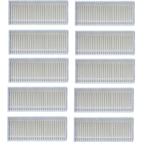 10pcs filter CYCLONE TANK HEPA Filter For Cecotec Conga 5490 7090 Robot Vacuum Cleaner Accessories