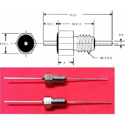 100PCS/LOT Emi filter capacitor feedthrough capacitors series M5L/1000PF/500VDC/10A/102 1nf